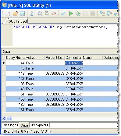 Views from an Advantage Evangelist: Tip #27 – Get a List of Running SQL ...